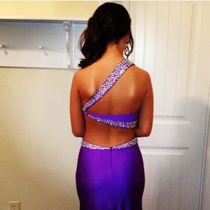 Purple Prom Dress!